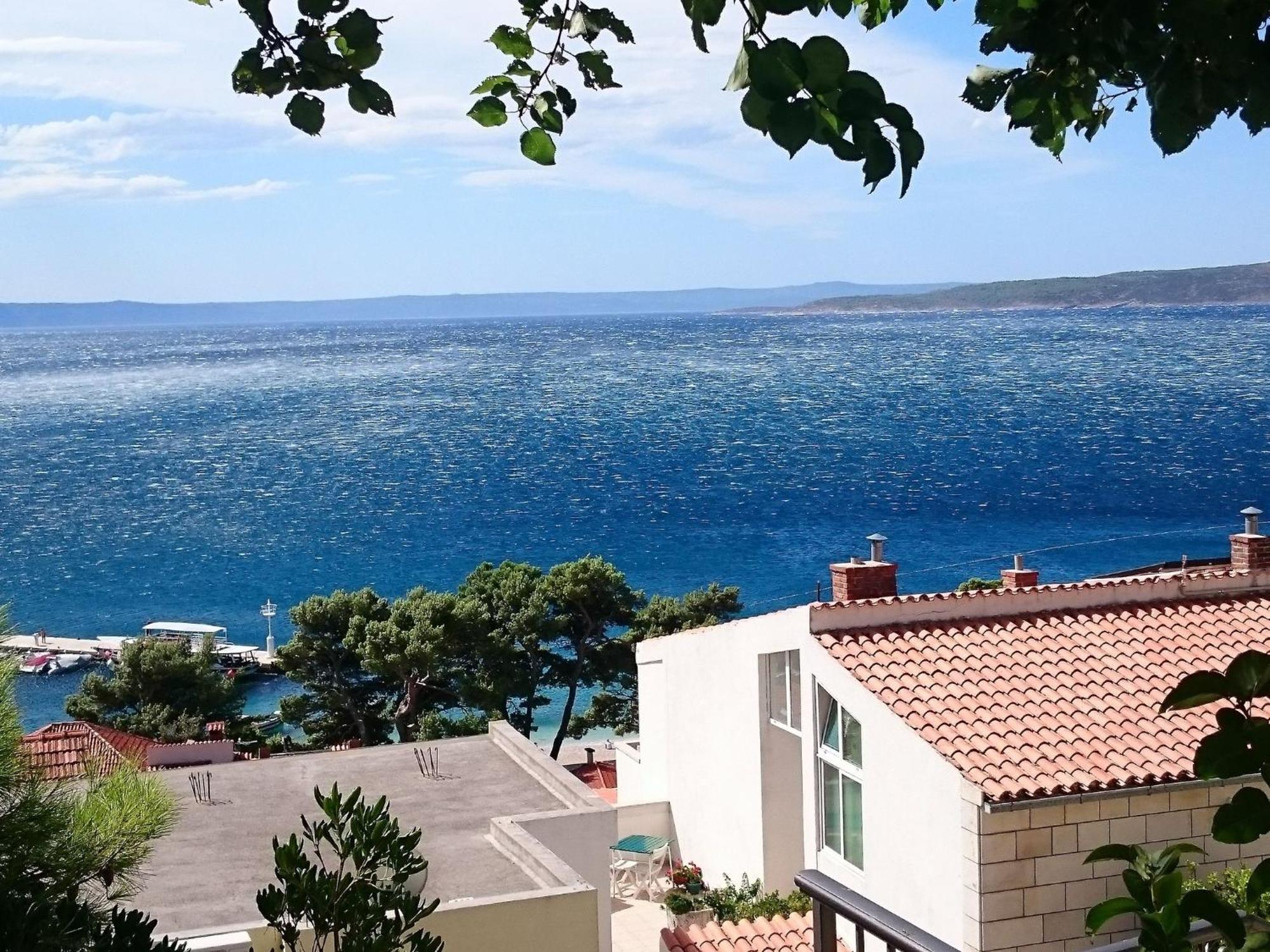 Cozy Apartment With A Balcony And A Sea View Brela Exterior foto